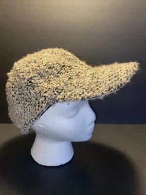 De Colección Gris Multicolor Nub Textura Scala Pronto Gorra Sombrero Lana Newsboy 1 Talla Ajustar Foto 1 de 4