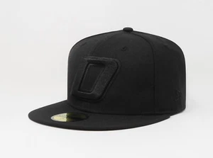 New Era 59Fifty Men Boys Cap Dorados de Sinaloa "D" Soccer Club Black Fitted Hat - Picture 1 of 5