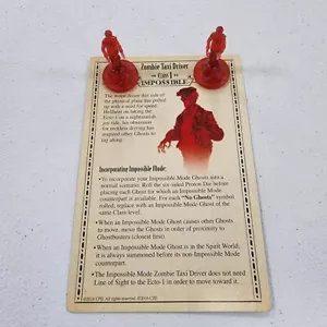 Ghosbusters Board Game Zombie Taxi Driver - Picture 1 of 4