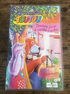 LA MAISON DE TOUTOU … Toutou Joue à Cache-cache ... VHS - Picture 1 of 4