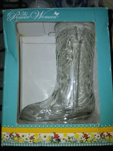 Pioneer Woman 20.9oz Glass Boot Functional Decorative - Picture 1 of 6