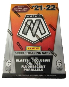 2021-22 Panini Mosaic Road To Qatar Fifa World Cup Soccer Blaster Box Sealed!! - Picture 1 of 5