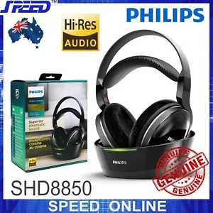 Philips SHD8850 Digital Wireless Home Cinema Headphones / Hi-Res Audio / Optical - Picture 1 of 13
