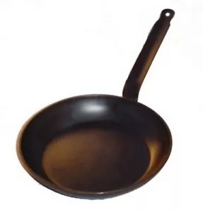 Lyoner Pfanne Eisenpfanne Bratpfanne Tiegel Ø 32 cm kaltgeschmiedet pan - Bild 1 von 1