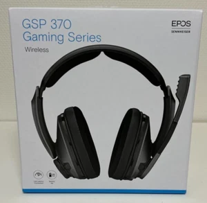 Sennheiser EPOS GSP 370 Over Ear Wireless Gaming Headset Black New Japan Game - Picture 1 of 18