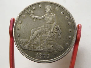 1877 P US Trade Dollar - Picture 1 of 4