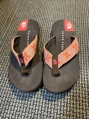 Chanclas The North Face Tanga Cuña Marrón Floral Talla Desconocida Foto 1 de 4