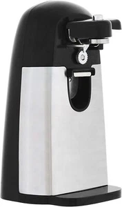 Amazon Basics Electric Can Opener for Kitchen, With Powerful Stainless Black - Picture 1 of 6