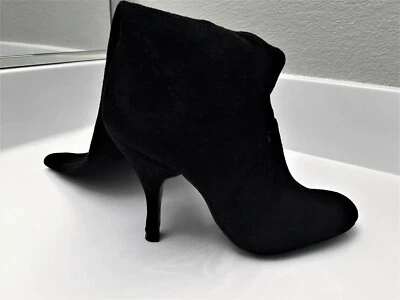 Botas altas BCBGirls negras de gamuza sintética - talla 5,5 Foto 1 de 4