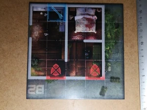 DOUBLE SIDED BOARD TILE B2 /CHRONICLE X/ARCHON - Imagen 1 de 2