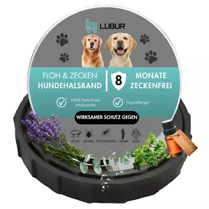 Lubur® Floh- und Zeckenhalsband - Wirksamer Schutz gegen Zecken und Flöhe - Bild 1 von 9