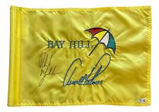 Phil Mickelson Signed Arnold Palmer Bay Hill Golf Flag BAS AC40937
