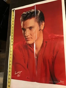 ELVIS PRESLEY PROMO POSTER - RCA 1987 - SINCERELY YOURS - 15 X 22 -Mint Folded - Picture 1 of 10