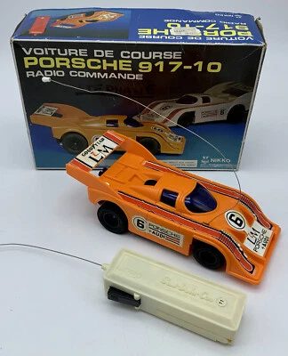 Nikko Porsche 917-10 Voiture De Course Radio Controlled RC Systems Vintage - Bild 1 von 4