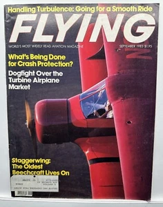 Flying Magazine September 1983 Staggerwing - Imagen 1 de 1