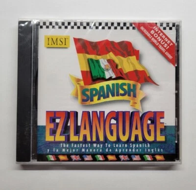 EZ Language Spanish (PC CD-ROM, 1996) - Image 1 of 2