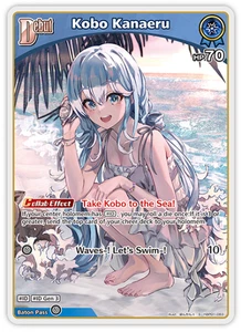 Hololive OCG Kobo Kanaeru hBP01-083 S Special Blooming Radiance - Picture 1 of 1