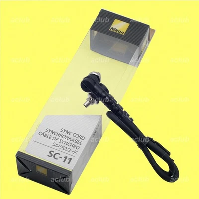 Nikon SC-11 Sync Cord (PC to PC) for AS-15 SB-910 SB-900 SB-800 SB-29 - Image 1 of 3
