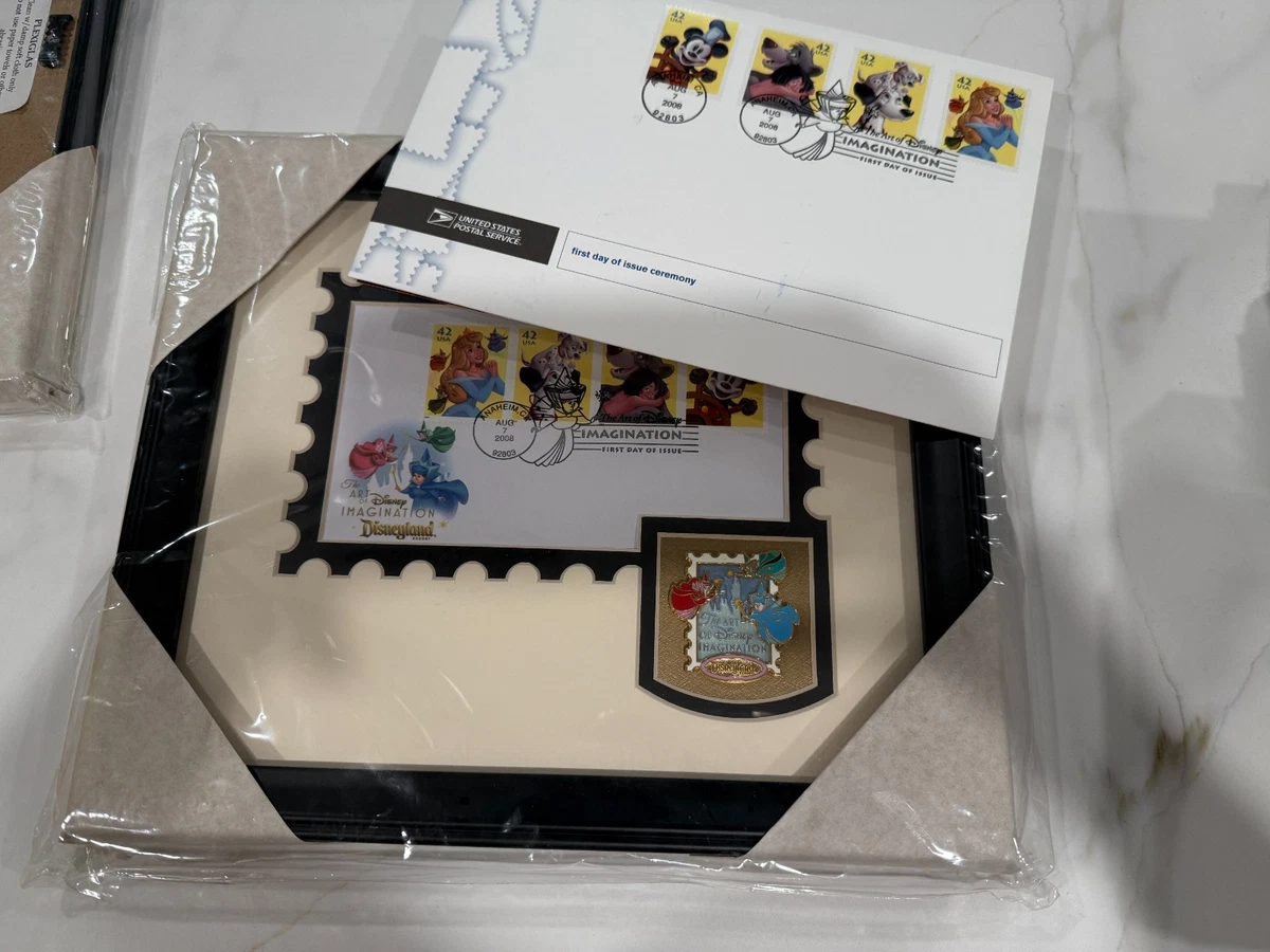 限定品ディズニー☆Authentic Postage Stanp Disney Destination D23 2025 WDI MOG Glendale Park Stamps Alice In