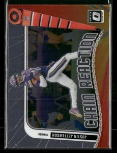 2024 Donruss Optic NFL #5 Justin Jefferson Chain Reaction Insert - Vikings - Picture 1 of 2