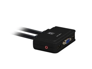 LevelOne KVM Switch 2X USB KVM-0223 mit Audio - Photo 1/3