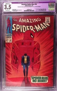 Amazing Spider-Man #50 (1963) restored CGC 3.5 1st KINGPIN! - Picture 1 of 2