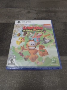 Garfield: Lasagna Party - (Sony PlayStation 5 PS5, 2022) Nuevo Sellado de Fábrica - Imagen 1 de 12