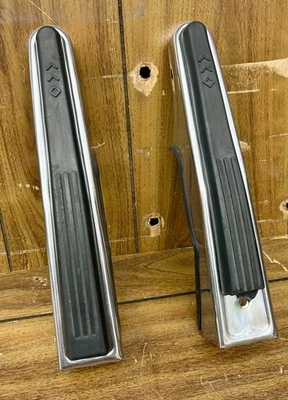 1978-1995 Chevrolet GMC Van G10 G20 G30 Chrome Bumper Guards Bumperettes - Image 1 of 4