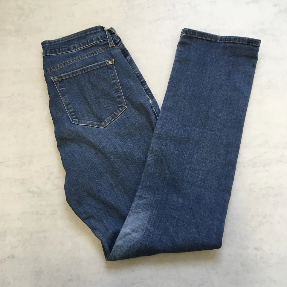 Not Your Daughters Jeans Womens W30 L32 Blue Marilyn Straight NYDJ USA Made UK10 - Image 1 of 4