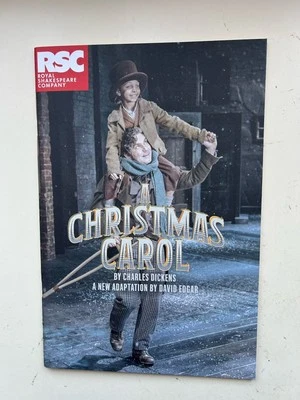 A CHRISTMAS CAROL Large theatre Programme RSC Joseph Timms - Image 1 of 4