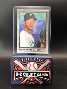 2021 Topps Gallery - Masters of the Craft Clayton Kershaw #MTC-3 - Picture 1 of 2