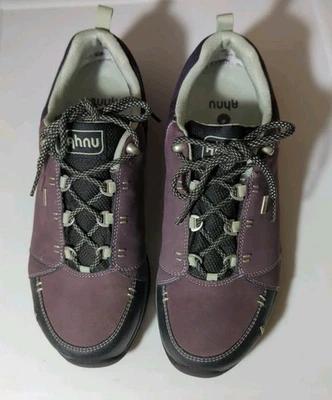 Zapatos de senderismo Ahnu Montara II de cuero con sombra nocturna para mujer talla 10 Foto 1 de 4