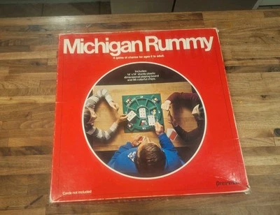 Vintage Michigan Rummy (1977) by Pressman Made in USA  - Image 1 of 4