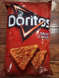 DORITOS NACHO CHEESE FLAVORED TORTILLA CHIPS NET WT 9 1/4 OZ 09/2025 FRITO LAY - Picture 1 of 2