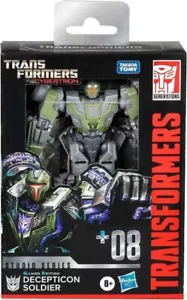 Transformers Studio Series SS08 War for Cybertron 08 Decepticon Soldier Deluxe - Picture 1 of 3