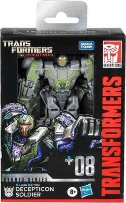 Transformers Studio Series SS08 War for Cybertron 08 Decepticon Soldier Deluxe - Image 1 of 3
