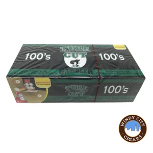 Tube Cut Menthol 100s Cigarette 200ct Tubes - 10 Boxes - Picture 1 of 2