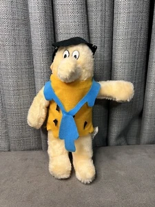 VTG Flintstones Plush Nanco Fred 1989 Stuffed Toy Carnival READ  - Picture 1 of 11