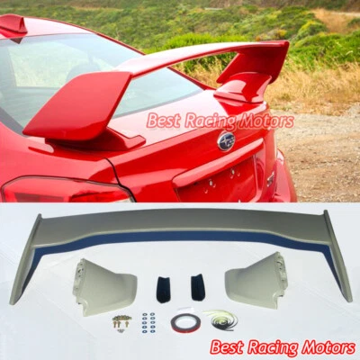 For 2015-2021 Subaru STi WRX / 2012-16 Impreza 4dr STi Style Trunk Spoiler (ABS) - Image 1 of 2