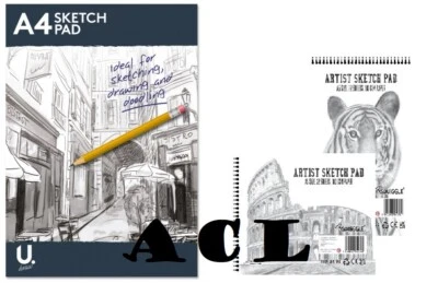 A4, A5 Sketch Pads Perfect Sketching pads with trendy covers - Image 1 of 4