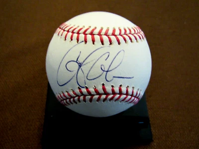 GERRIT COLE # 45 NEW YORK YANKEES ASTROS WSC SIGNED AUTO OML BASEBALL JSA BEAUTY - Image 1 of 3