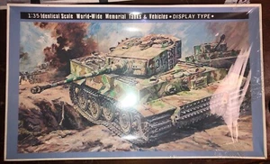 Nichimo 3505 - Pz.Kpfw. VI Tiger-I Maquette WWII 1/35 Ref 5 Japan - Neu/Sealed - Bild 1 von 10