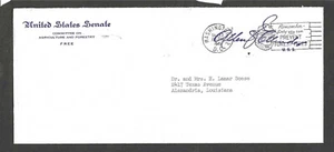 1961 US-SENAT KOSTENLOSE ALLENDE, COVER FÜR ALEXANDRIA, LA KONGRESSPOST - Bild 1 von 1
