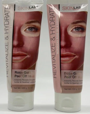 2PK SkinLab By BSL Rose Gold Peel Off Mask ~3.4 OZ EACH ~ SEALED ~ FAST SHIP - Image 1 of 2