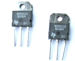 BU 180A TRANSISTOR ORIGINALE TEXAS KIT 2 PEZZI FONDO DI MAGAZZINO - Foto 1 di 1