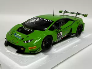 1/18 AutoArt lamborghini Huragan GT3 coche verde #63 81529 - Imagen 1 de 7