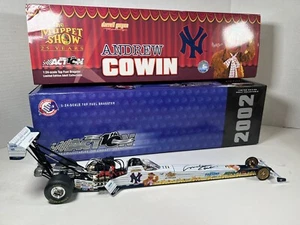 Action Andrew Cowin NY Yankees Muppets 2002 NHRA Top Fuel Dragster 1/24 Diecast - Picture 1 of 10
