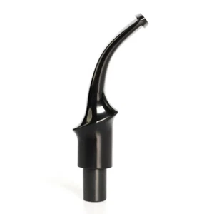 Kunststoff Mundstück mit gebogenem Stiel für Freihand Tabakpfeife 9 mm Filterpfeife DIY - Bild 1 von 7