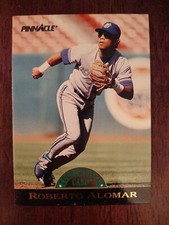 1993 Pinnacle Roberto Alomar Cooperstown Card #29 Of 30
