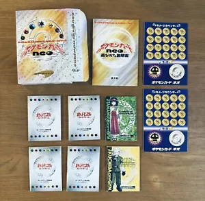 POKEMON CARD NEO GENESIS STARTER THEME DECK Japanese ( No cards / Some Manuals ) - Picture 1 of 17